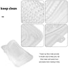 Transparent Silicone Car Floor Mats Automotive Interior Anti Dirty Pads For Foot Mats Vehicle Front Seat Full Set Car