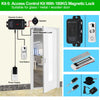 433MHz Door Wireless Access Controller System Kit Remote Control Unlock Gate Opener+ DC12V Power Supply, Electric Locks for Home