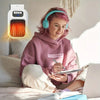 Wall Mounted Portable Small Electric Heater With Remote Control, Adjustable Silent Thermostat Suitable For Home Offices Bathroom