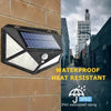 Outdoor Solar Light External Solar Power Headlights Christmas Led Lights Lamp Wall Sensor the Garden Lighting Waterproof Lamps