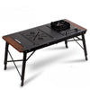 Dining Waterproof Outdoor Table Black Balcony Portable Backyard Outdoor Table Garden Camping Tuinmeubelsets Patio Furniture