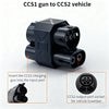 CCS1 to CCS2 EV Charger Adapter 2300A EV CCS1 DC to CCS2 Electric Vehicle Charger Fast EV Charging Adapter Factory directly sale