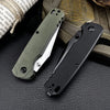 New High Quality 6106 Folding Belt Knife 8Cr13Mov Blade G10 Handle Jungle Hiking Fishing Knife Carrying Outdoor Camping Knife