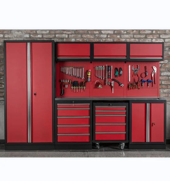 Garage Storage Rolling Tool Cabinet System Roller Workshop Workbench Box