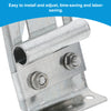 Garage Door Hinge Parts Hardware Iron Roller Brackets for Residential Doors Heavy Duty Reliable Longer Service Suitable Most