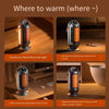New 2000W Intelligent Desktop Space Heater Powerful PTC Ceramic Fast Heating 4 Heat Settings For Home Office Bedroom Use