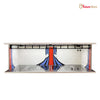 1/64 Garage Scene Model with Light Assembled Parking Lot Diorama Parking Place for Miniatures Cars Display