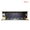 1/64 Garage Scene Model with Light Assembled Parking Lot Diorama Parking Place for Miniatures Cars Display