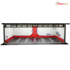 1/64 Garage Scene Model with Light Assembled Parking Lot Diorama Parking Place for Miniatures Cars Display