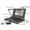LED-Lit Workstation Compact Desktop Model Workbench for Model Assembly, Cutting & Grinding, Ideal for Hobby & DIY Craft Projects