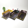 1 24 car garage model for Diecast Model Car Toy model parking Display Case PVC Parking Lot Model Simulation Parking Space Scene