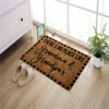 There's No Place Like Grandpa & Grandma Doormat Rubber Bathroom Kitchen Mat Garden Garage Door Floor Mat Non-Slip Carpet