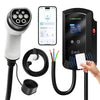 EV Charging Station 32A Electric Vehicle Car Charger EVSE Wallbox Wallmount 7.6/11/22KW Type2 Cable IEC62196 APP Control