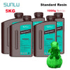 SUNLU 5KG Standard Resin 405nm LCD Printer Photon Curing Good Precision Smooth Surface Low Odor Model Garage Kit Printing