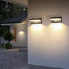 Outdoor Solar Wall Light LED energy conservation Waterproof  Motion Sensor wall lamp Courtyard Villa Fence Landscape Lighting