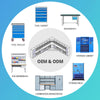 2025Mechanical Tool Drawer Cabinets Set Garage Storage Solutions Roller Tool Box Garage Cabinet for Workshop