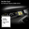 Carminat 11.45 for Renault Scenic 2008 2010 Car GPS SD Card England France Italy Germany Spain Poland Netherlands UA