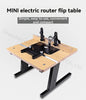 [Multi-Function] Router Table with Flip Board | Trim Router Mounting Table | Mini Woodworking Bench | Precision Carving Station