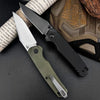 New High Quality 6106 Folding Belt Knife 8Cr13Mov Blade G10 Handle Jungle Hiking Fishing Knife Carrying Outdoor Camping Knife
