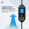 EVSE Portable Charger 7KW 32A 110-240V Type 1 Plug EV Charging Station 3.5m Cable with 2.8 Inch LED Screen for Electric Vehicle