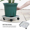 A Plant Ball Cage with Four Wheels and A Drainage Tray, A Square Flower Pot Mover, A Wheeled Garden Rolling Plant Rack