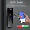 Fingerprint Lock 3D Face Recognition Tuya WiFI App Waterproof Outdoor Gate Passcode Rfid Card Keyless Electronic Smart Door Lock