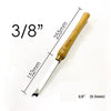 Rotating Woodworking Lathe Gouges Tools HSS Wood Carving Hand Chisel Thimble Knives Set Turning Tools