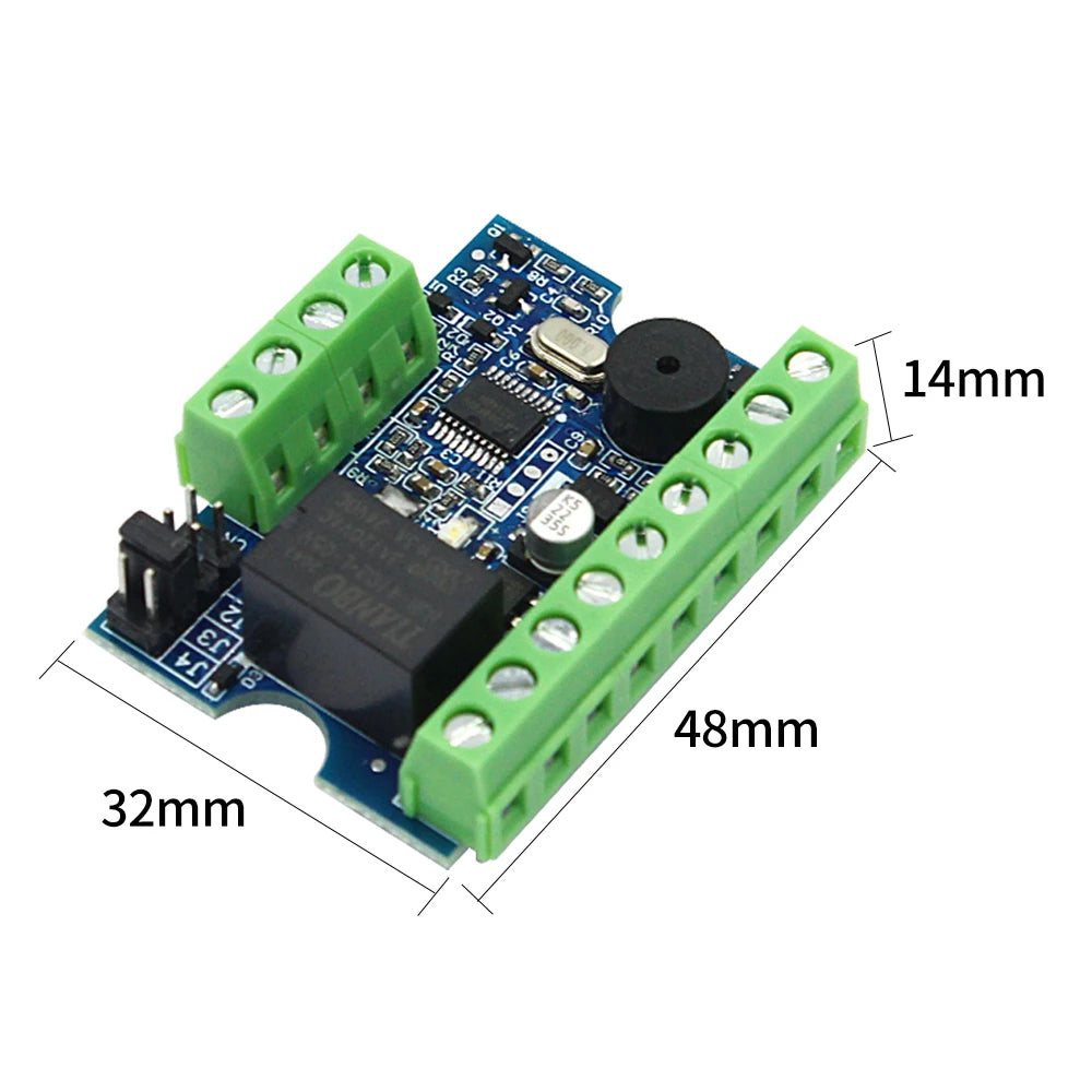 Access Control Kit Relay Access Controller Board + Mini Card Reader for Electric Lock System Wiegand 26-44& TM Card Reader Set