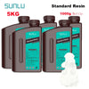 SUNLU 5KG Standard Resin 405nm LCD Printer Photon Curing Good Precision Smooth Surface Low Odor Model Garage Kit Printing