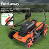 High Power Lithium Battery Garden Courtyard Hand-Pushed Electric Lawn Mower Silent Weeding Machine Lawn Trimmer Grass Cutter