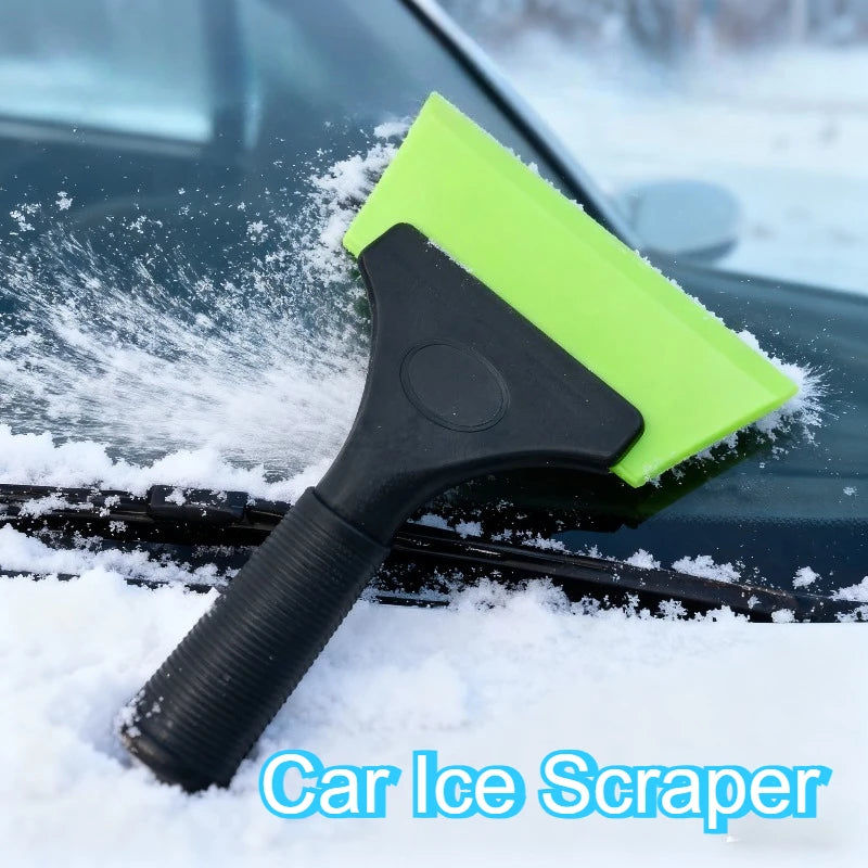 2-in-1 Winter Car Ice Scraper and Squeegee - for Efficient Snow & Frost Removal - Automotive Accessory for Cold Weather Driving