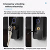 Fingerprint Lock 3D Face Recognition Tuya WiFI App Waterproof Outdoor Gate Passcode Rfid Card Keyless Electronic Smart Door Lock