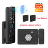 Fingerprint Lock 3D Face Recognition Tuya WiFI App Waterproof Outdoor Gate Passcode Rfid Card Keyless Electronic Smart Door Lock