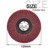 125mm Nylon Fiber Flap Polishing Wheel Disc 5 Inch Non-Woven Grinding Wheel Metal Wood Rotating Grinding Wheel For Angle Grinder
