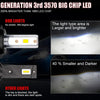 2pc 30000LM Led Car Bulb Canbus Fog Light and Powersports Headlights 5570 CSP 6000K Cars Light H1 H4 H7 H11 H13 9004 9005 9006