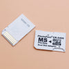 1 piece  Memory Card Adapter Micro SD to Memory Stick Adapter For PSP Sopport Class10 Micro SD 2GB 4GB 8GB 16GB 32GB