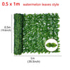 Artificial Leaf Privacy Fence Roll Wall Landscaping Fence Privacy Fence Screen Outdoor Garden Backyard Balcony Green Basket