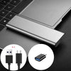 M.2 NGFF SSD Case M2 Solid-State Hard Drive Box SATA SSD Hard Disk Cases External Housing for 2230/2242/2260/2280 M.2 SSD Case