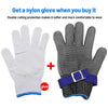 Stainless Steel Gloves Anti-cut 장갑 Slaughter Gardening Hand Protect Working Guantes Metal Mesh Kitchen Gloves