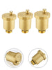 Auto Exhaust Valve Brass Auto Vent Valve 1/2\" 3/4\" 1\" Male Thread For Solar Water Heater Household Thread Evacuation Valve