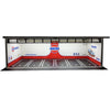 1/64 Car Garage Diorama Miniatures Models LED Lighting Double-Deck Model Car Garage Collection Display Gifts