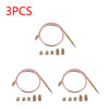 60/120cm Universal Gas Thermocouple Valve Fireplace Boilers Ovens Replacement Temperature Controller Probe with 5 Fixed Parts