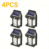Solar Lights Outdoor Waterproof Solar Porch Lights for Door Patio Yard Outside Decorative Motion Sensor with 3 Lighting Modes