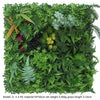50x50cm 3d Artificial Plant Panel Plastic Outdoor Green Lawn Diy Home Decor Wedding Backdrop Garden Grass Wall Flower Wall