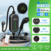 AFEEV 3.6KW Portable EV Charger Type2/GB/T Plug 16A 1-Phase Type1  5m Cable Wallbox Charging Station for Electric Vehicles