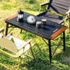 Dining Waterproof Outdoor Table Black Balcony Portable Backyard Outdoor Table Garden Camping Tuinmeubelsets Patio Furniture