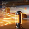 New 2000W Intelligent Desktop Space Heater Powerful PTC Ceramic Fast Heating 4 Heat Settings For Home Office Bedroom Use