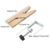 Jewelry Bench, Pin Clamp Wooden Workbench Professional Jewels Making Processing Tools For Polishing, Cutting Jewelry