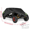 4-6 Seaters RZR UTV Covers Waterproof Outdoor Heavy Duty Fadeless Oxford Cloth Windproof All Weather Covers Accessories
