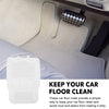 Transparent Silicone Car Floor Mats Automotive Interior Anti Dirty Pads For Foot Mats Vehicle Front Seat Full Set Car